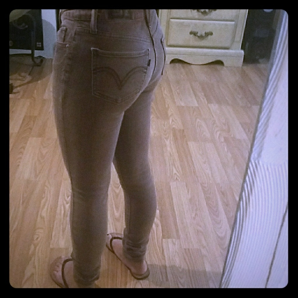 Levi's Brown Denim Jeggings